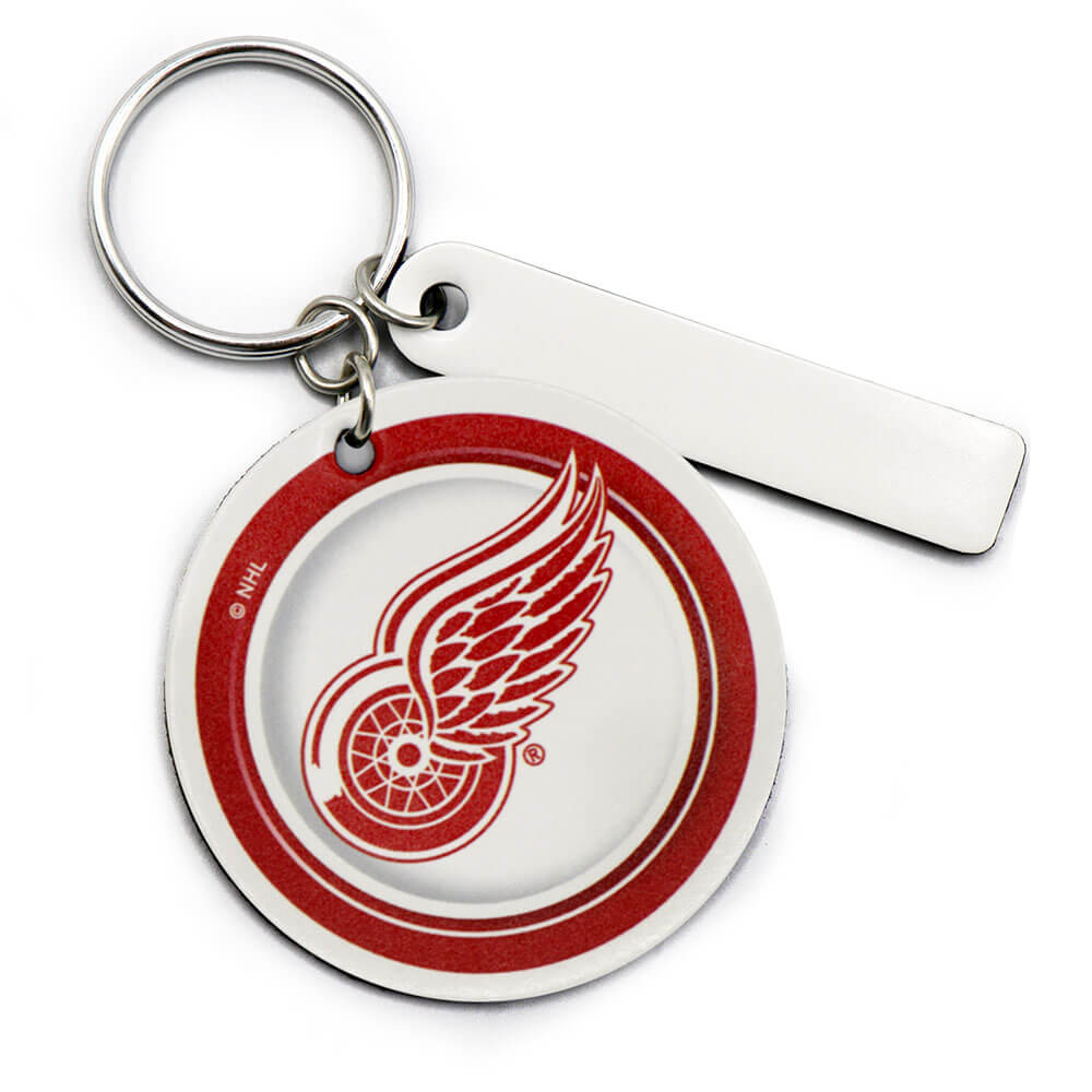 Detroit Red Wings Round Key Ring Keychain
